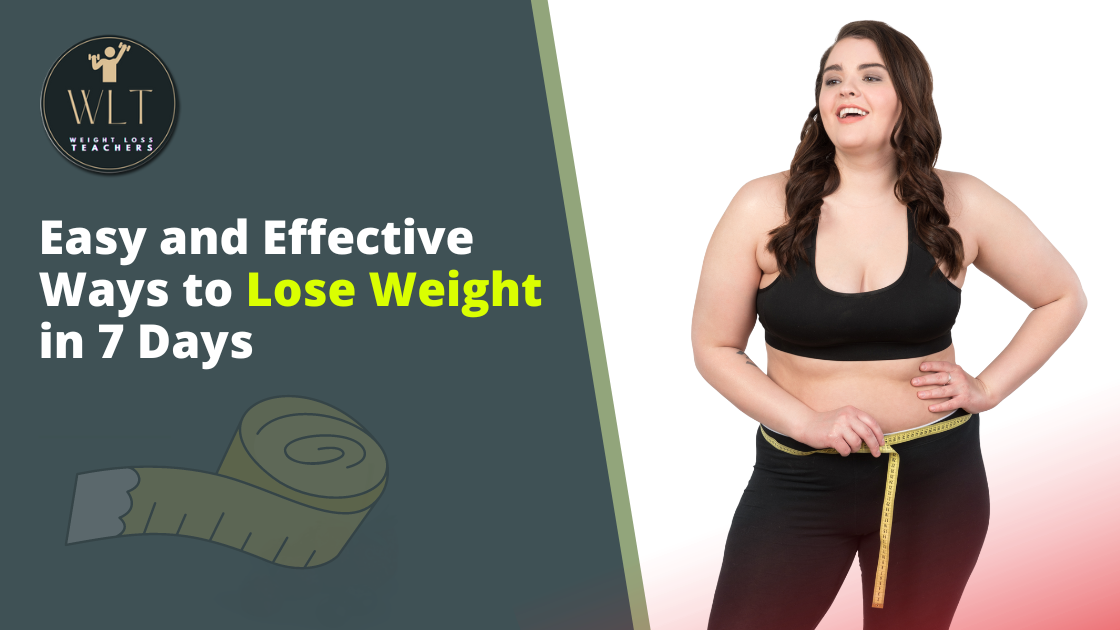 Easy-and-Effective-Ways- to-Lose-Weight