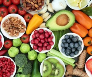 Lots of fresh, nutrient-dense foods