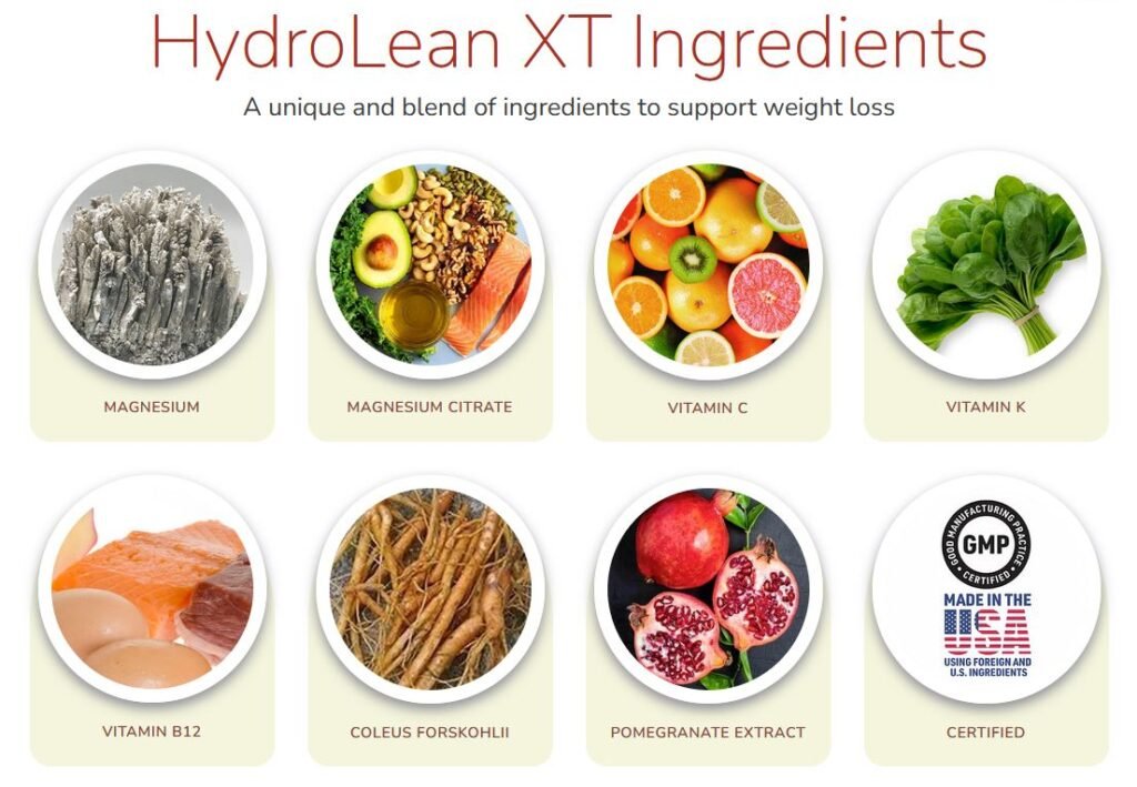 HydroLean XT Ingredients